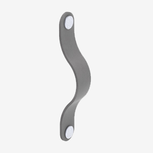 Grey Leather storage handle