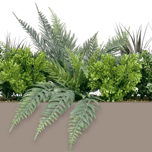 Luxe artificial planting
