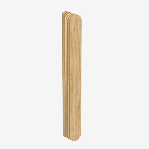 Warm Oak Veneer storage handle