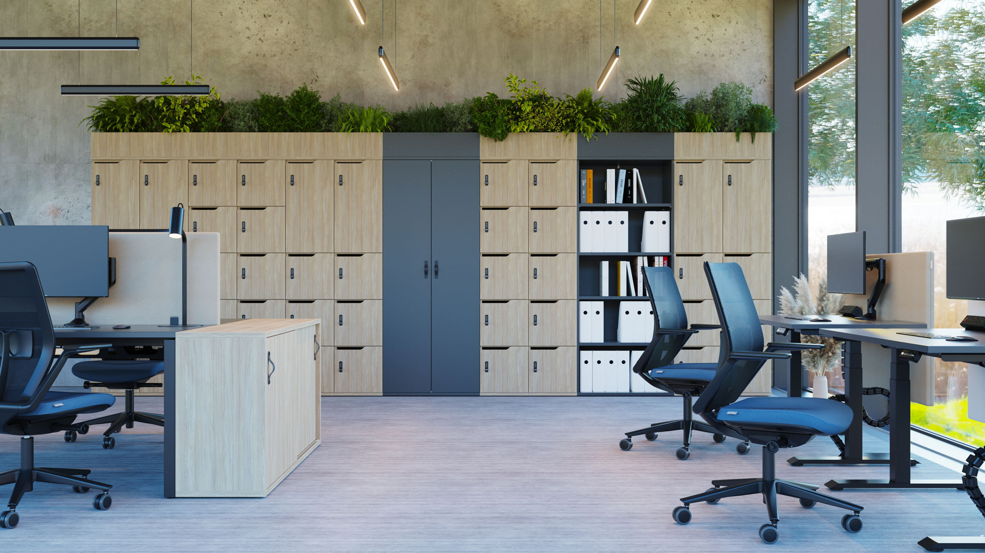 SYSTM modular office furniture range