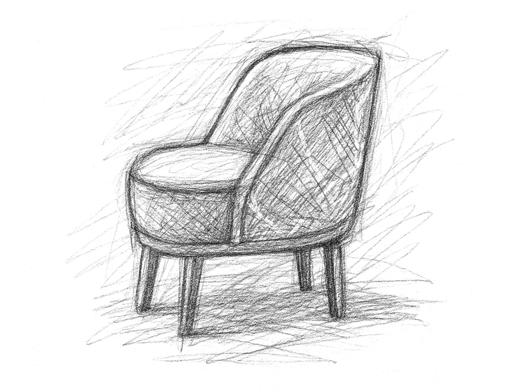 Acre armchair design