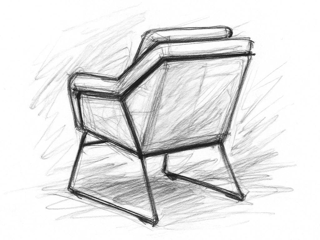 Cavern armchair design