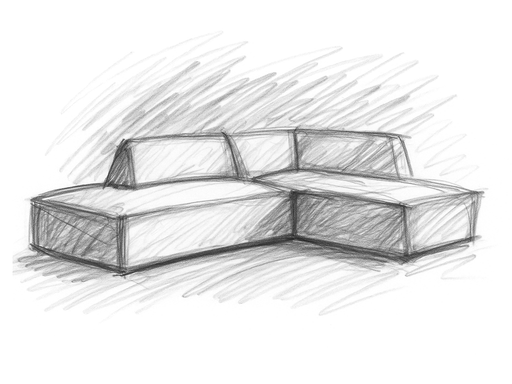 Tide soft seating design