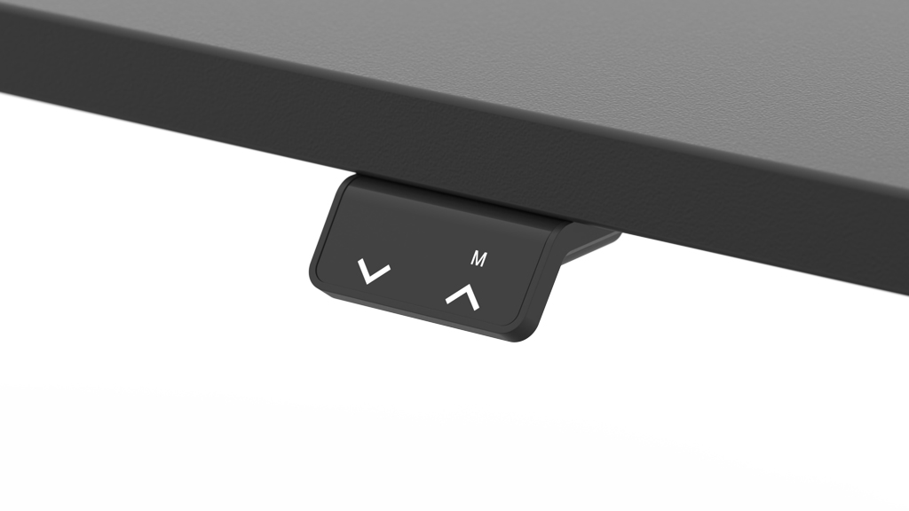 Desk controls with memory presets
