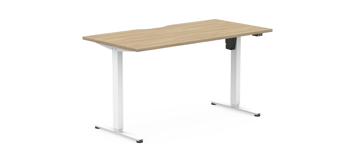 SYSTM single motor height adjustable desk