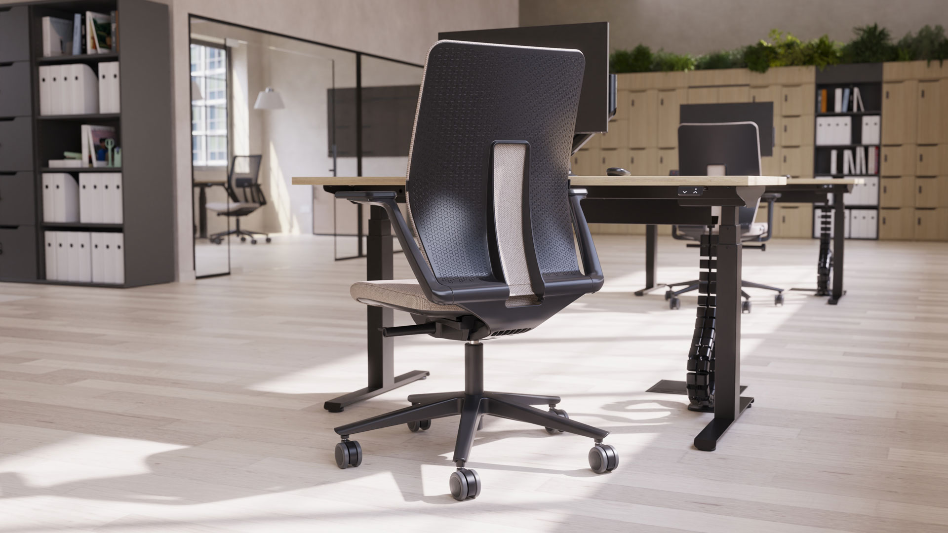 Monza Upholstered Task Chairs