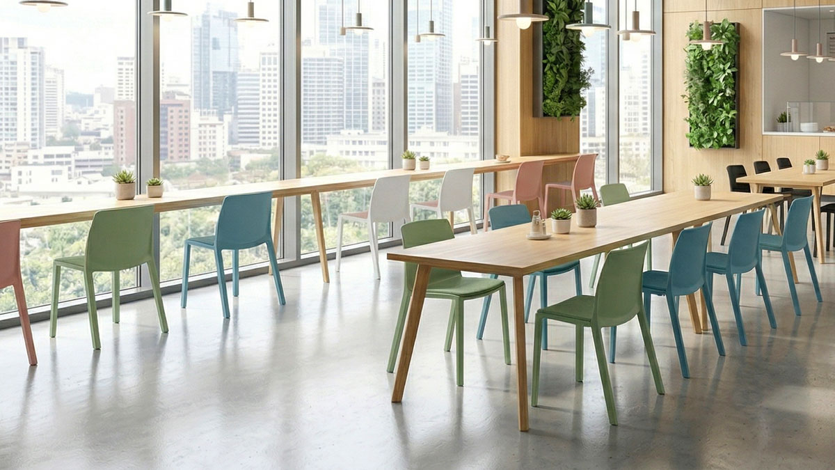 Palermo Stackable Canteen Chair