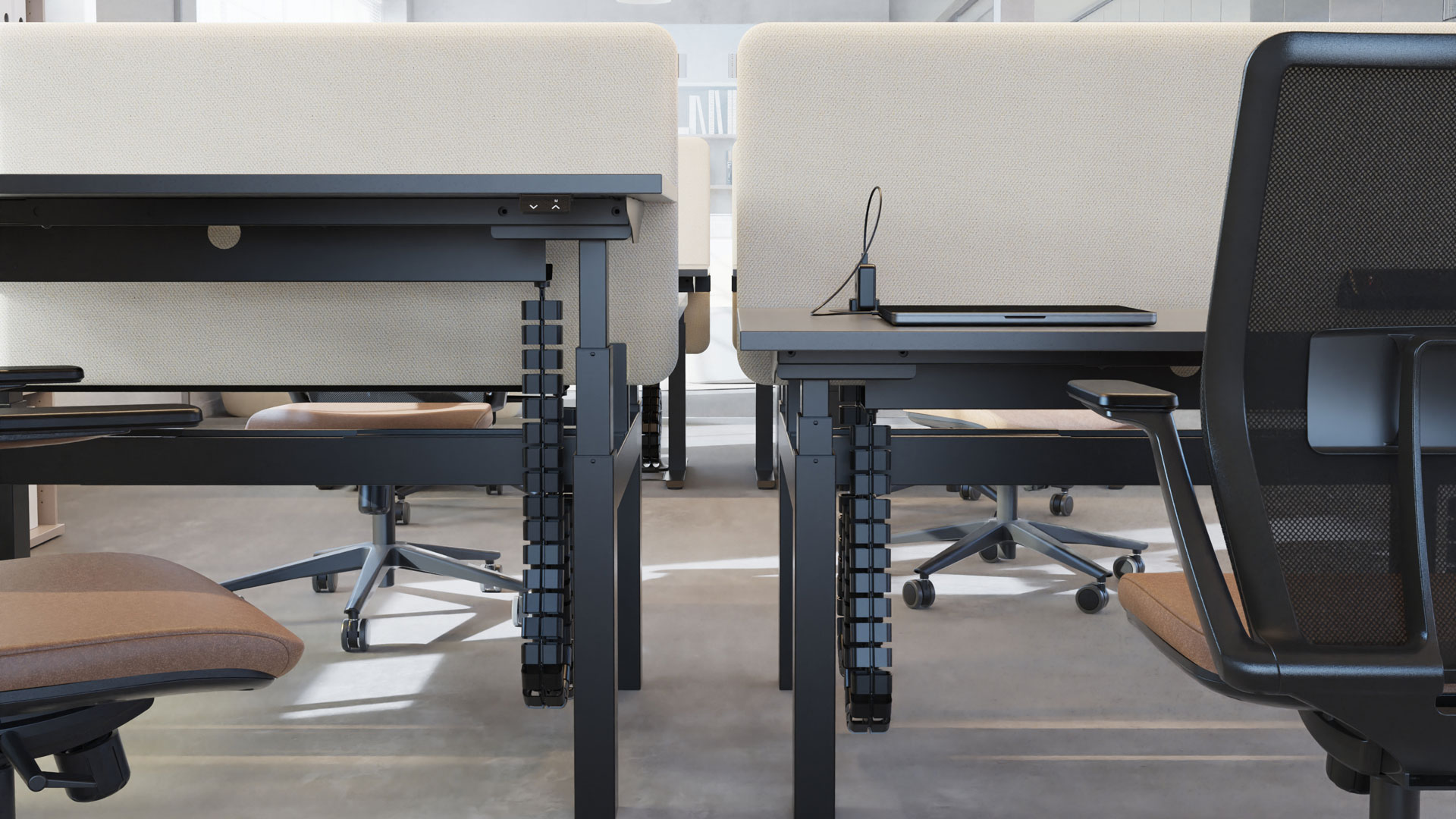 SYSTM Electric Height Adjustable Bench