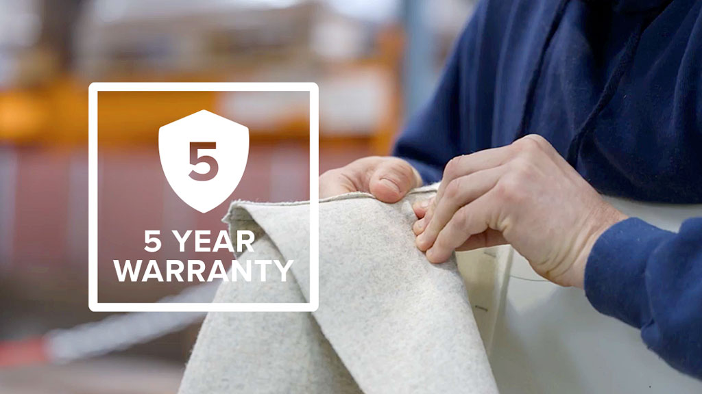 5 Year Warranty