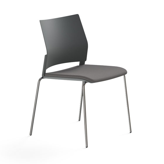 Polished 4-leg base