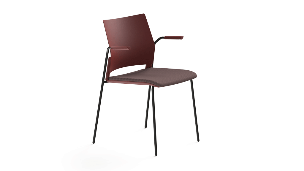 Como conference chairs base finish options
