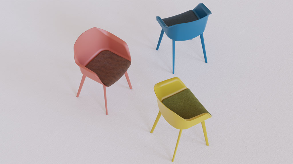 Havana with Camira Rivet Havana with Camira Rivet