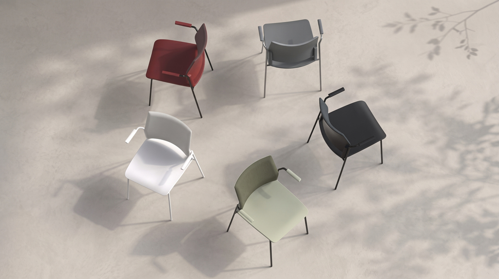 Como stacking conference chair in 5 colours Como stacking conference chair in 5 colours