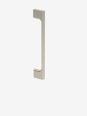 Brushed Nickel Slimline storage handle