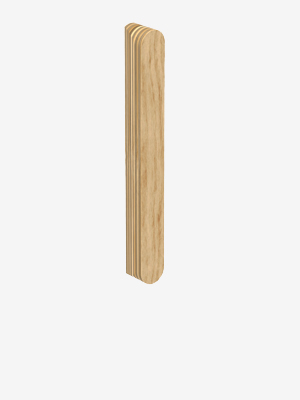 Warm Oak Plywood storage handle