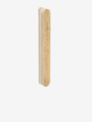 Pale Oak Plywood storage handle