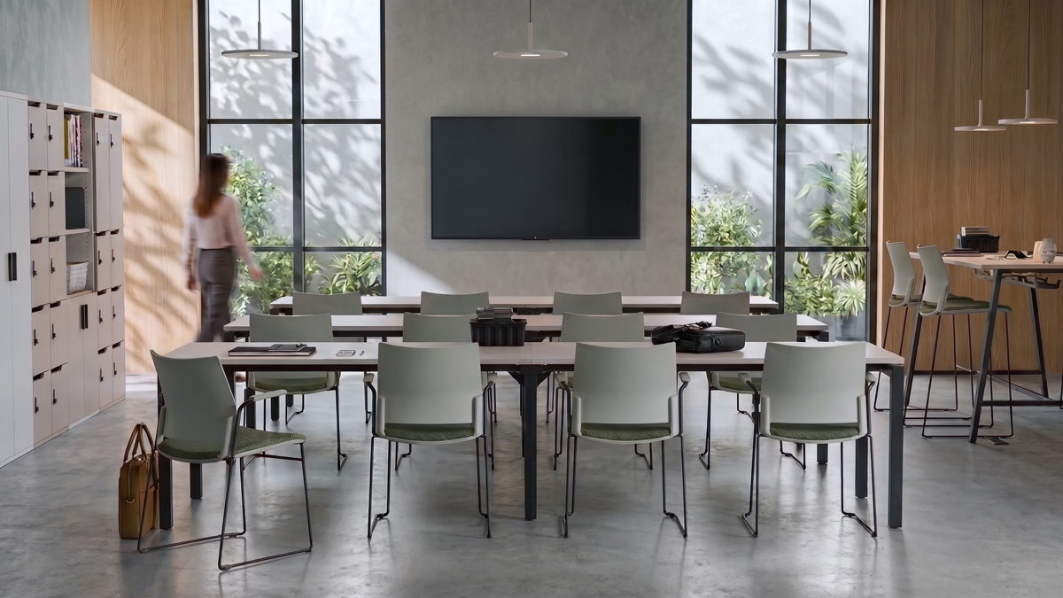 Como chairs are ideal for training areas