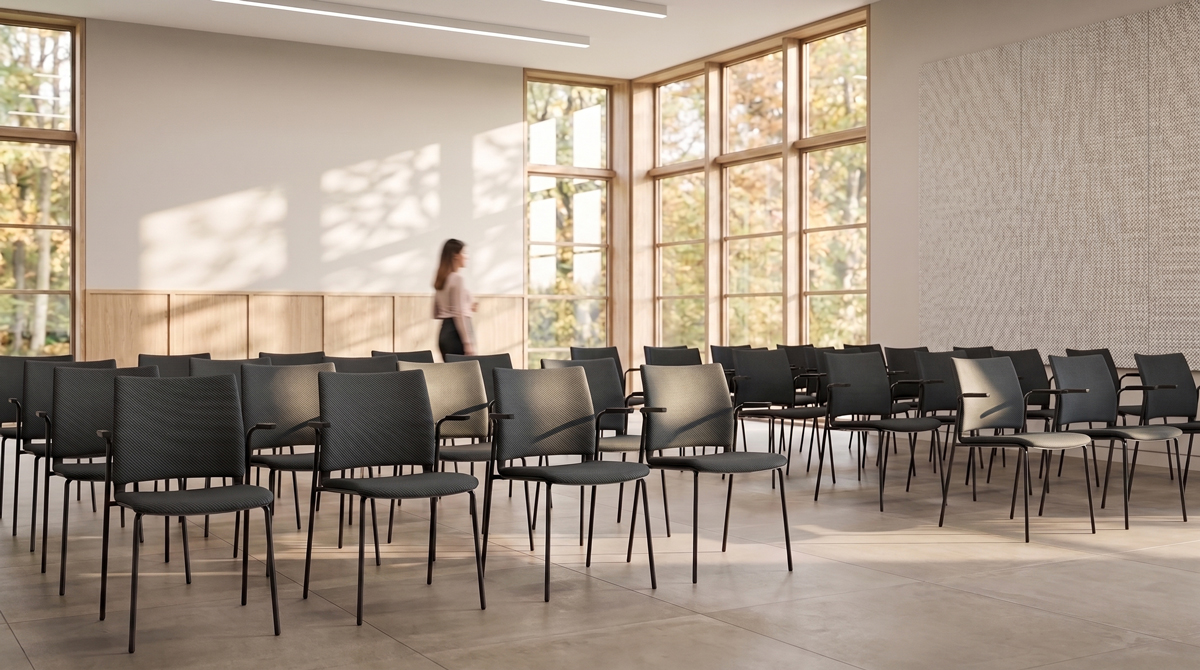Como chairs are ideal for training areas